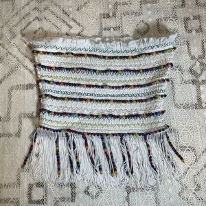 MAJORELLE White Lace Detail Garment